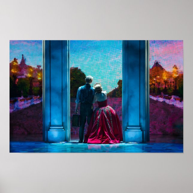 Poster Despedida de despedida à noite (Frente)