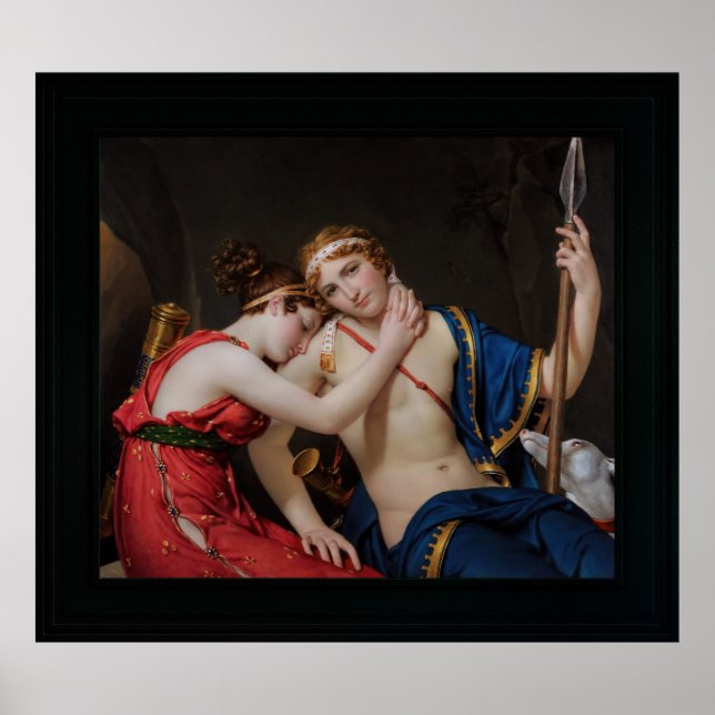 Poster Despedida de Telemachus e Eucharis (Frente)