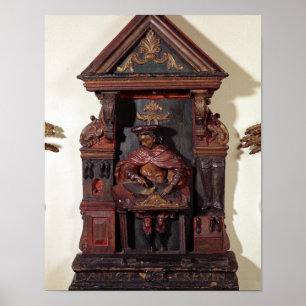 Poster Despejando Ruas. Cachorro no seu Workbench