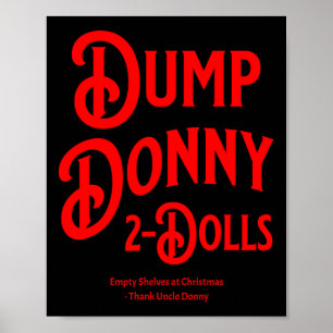 Poster Despejar Donny 2 Bonecas Duas Bonecas Trump Tarifa