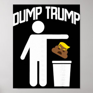 Poster Despeje Trump Trump É Lixo Anti Trump Lixo Presidi