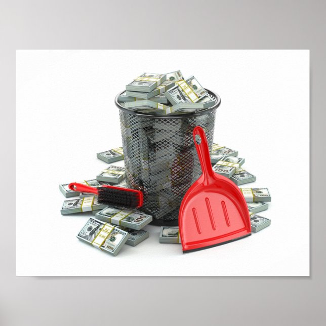 Poster Desperdício De Dinheiro (Frente)