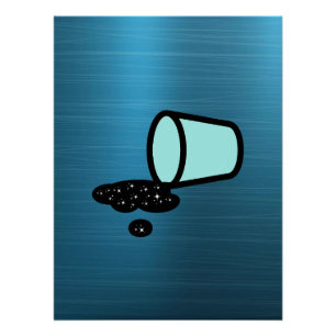 Póster Desperdício de Espaço - Infinito Derramado