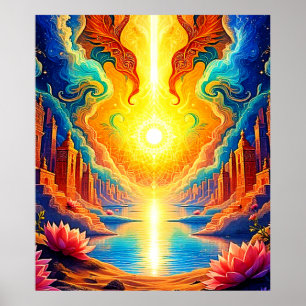 Poster Despertar Divino Light City