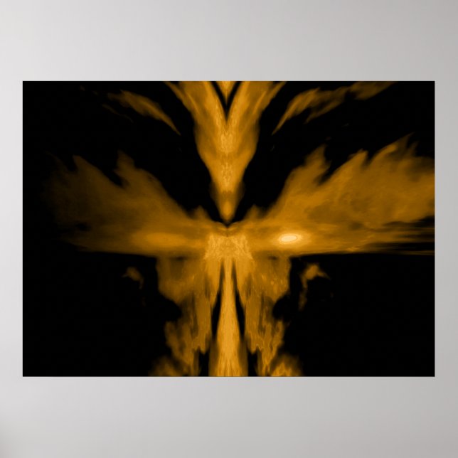 Poster Despertar do Fênix Dourado (Frente)