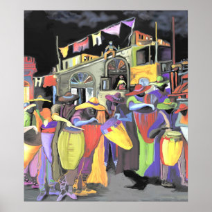 Póster destaque de *Noche de tambores * O UNIQ DO ALBRUNO