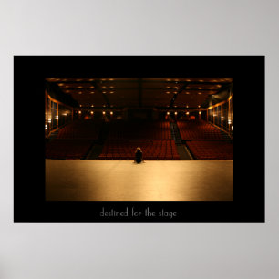 Póster ...destinados ao palco