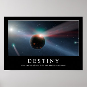 Póster Destino: Citações inspiradas 2