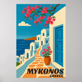 Poster Destino de Férias de Verão 