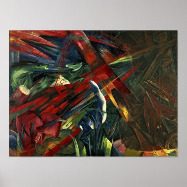 Póster Destino dos Animais, 1913 (Frente)