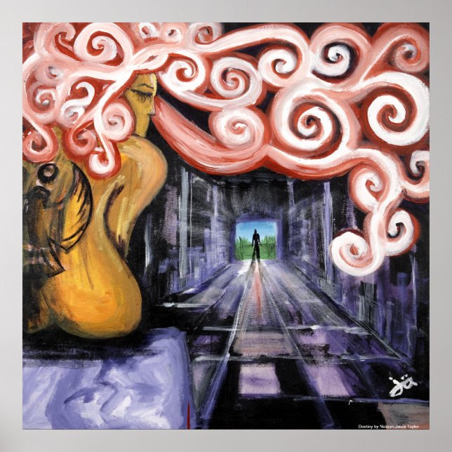 Poster Destino (Impressão) (Frente)