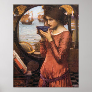 Póster Destino - John William Waterhouse