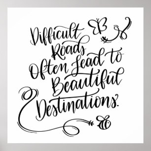 Póster Destinos Bonitos