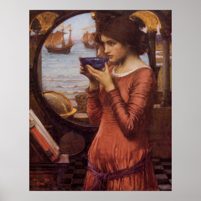 Póster Destiny John William Waterhouse (Frente)