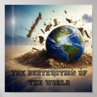 Poster destruição