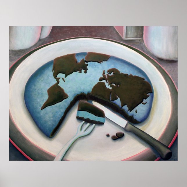 Póster Destruição Global (Frente)