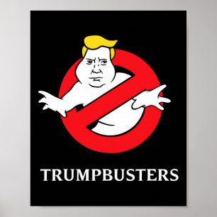 Poster Destruidores de Trump Anti Trump Não ao Trump Pare