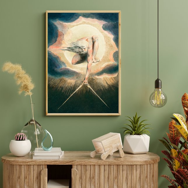 Poster Desvendar o Gênio: Artista de William Blake (Trace the ripple effect of the European artistic movement and its contributions to the creation )