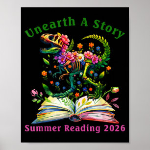 Poster Desvendar uma história verão leitura 2026 livro de