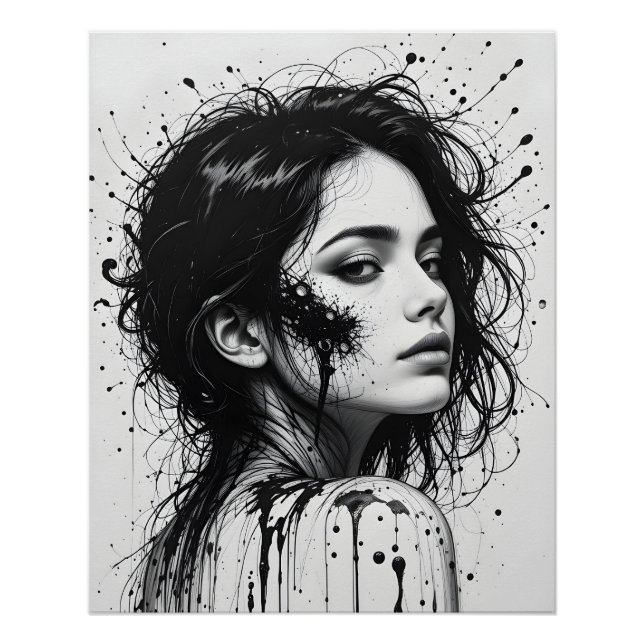 Póster Desvio do Retrato de Fusão (Frente)