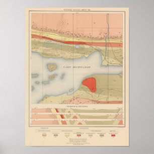 Póster Detailed Geology Sheet VIII