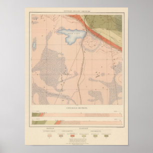 Poster Detailed Geology Sheet XIII