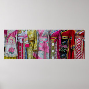 Póster Details and Patterns of some of the Dresses