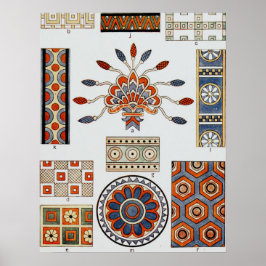 Poster Details Of Decoration Ancient Assyrian Costume 