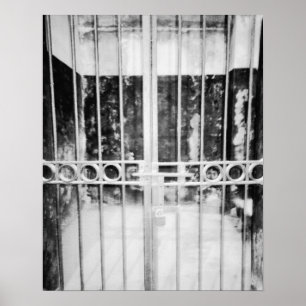 Póster Detalhe da Célula Penitenciária de Hanoi Vietnam