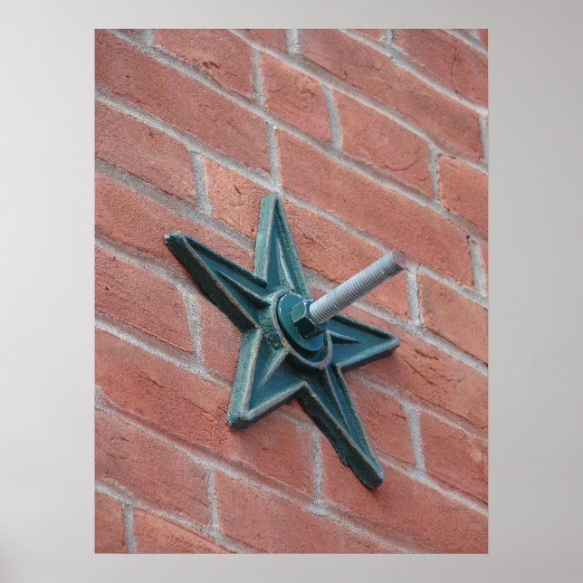 Póster Detalhe da Estrela (Frente)