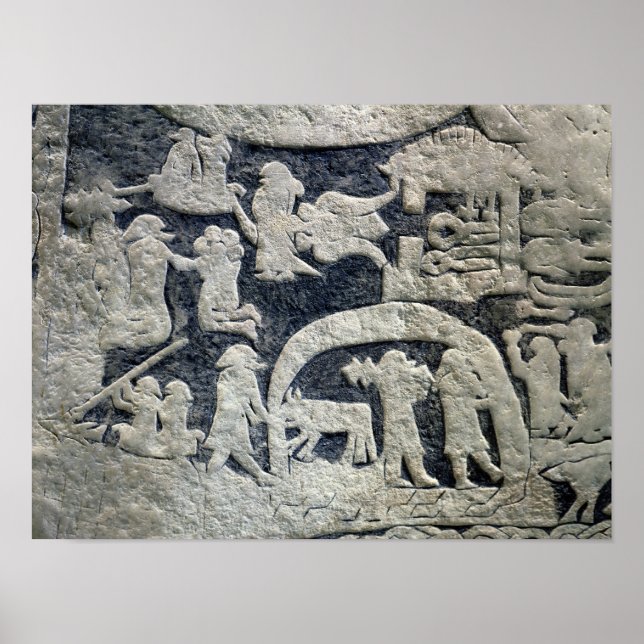 Póster Detalhe da lenda de Valhalla (Frente)