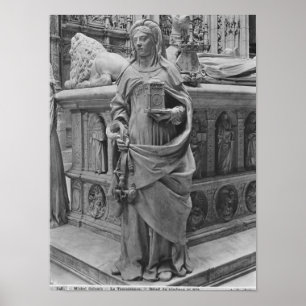 Póster Detalhe da temperatura