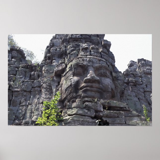 Poster Detalhe da Torre Ocidental (Gopuram), (Frente)