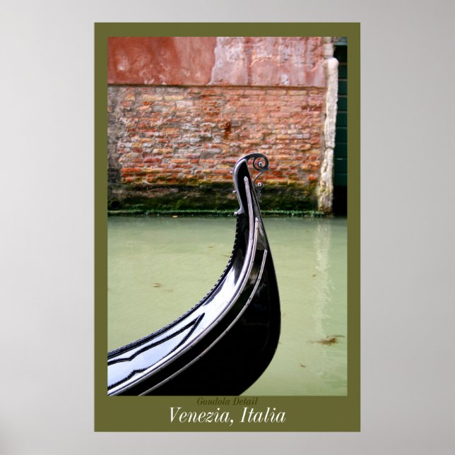 Poster Detalhe de Gondola (Frente)