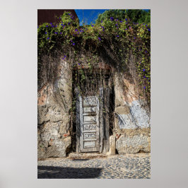 Poster Detalhe de Lisboa Porta Velha Portugal