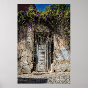 Poster Detalhe de Lisboa Porta Velha Portugal