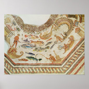 Poster Detalhe de peixes, de Vega Baja