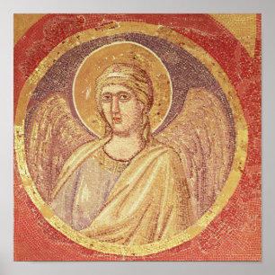 Póster Detalhe de um anjo do Navicella