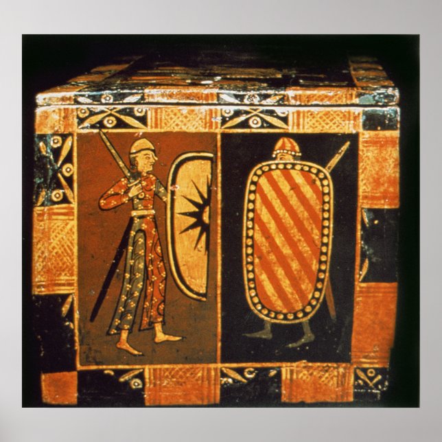 Poster Detalhe de um tórax de casamento (Frente)