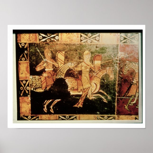 Poster Detalhe de um tórax de casamento representando sol (Frente)