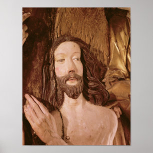 Póster Detalhe do baptismo do cristo