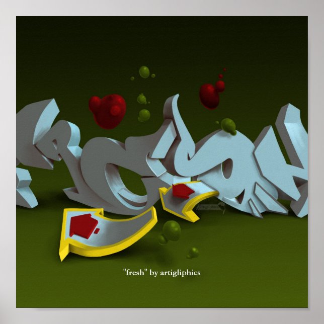 Póster Detalhe "FRESH" (Frente)