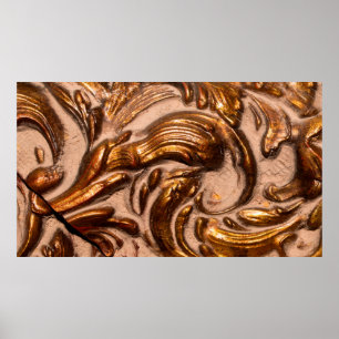 Poster detalhes da moldura de imagem ornamental, cor de b