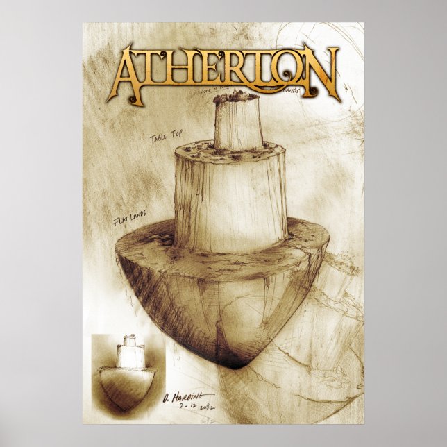 Póster Detalhes do Atherton (Frente)