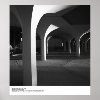 Poster Detalhes do Campus UCSD por Ansel Adams