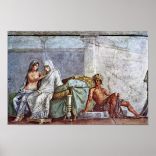 Póster Detalhes do casamento de Aldobrandini: Afrodite da