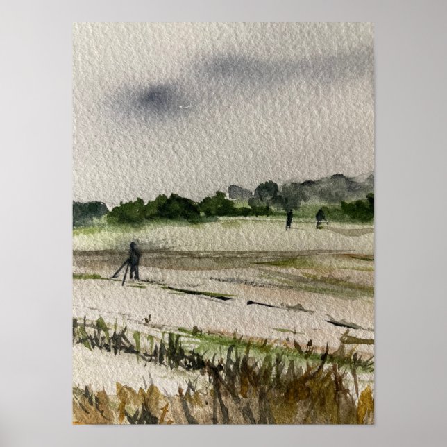 Poster Detecção De Metais Nos Campos (Frente)