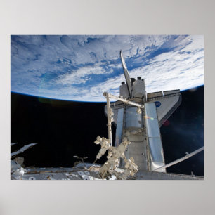 Póster Detecção de Shuttle de Espaço e ISS