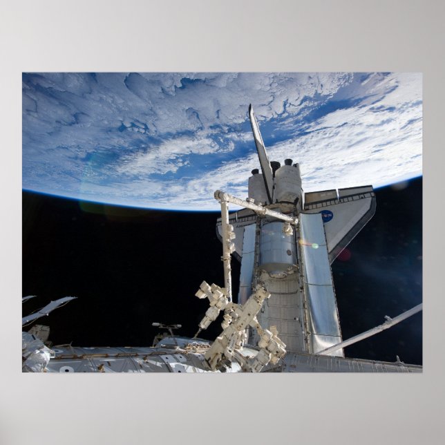 Póster Detecção de Shuttle de Espaço e ISS (Frente)