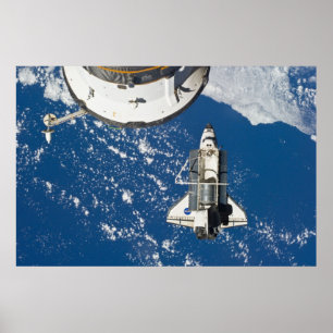 Póster Detecção de Shuttle de Espaço e ISS